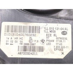 Recambio de faro delantero derecho para bmw 5 (f10) 520 d referencia OEM IAM 720324211  