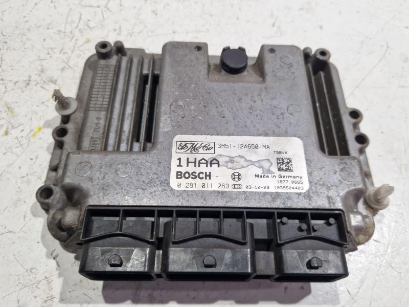 Recambio de centralita inyeccion para ford focus c-max (dm2) 1.6 tdci referencia OEM IAM 0281011263  