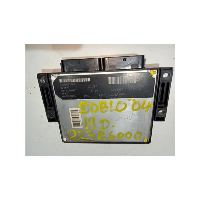Recambio de centralita inyeccion para fiat i doblo (119)(2001) 1.9 d (223axb1a) referencia OEM IAM R04010036D  