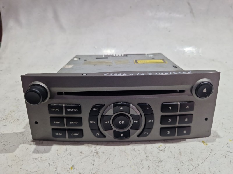 Recambio de sistema audio / radio cd para peugeot 407 (6d_) 2.0 hdi (6drhrh) referencia OEM IAM 7643141392  