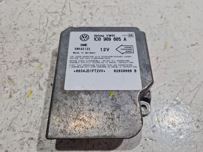 Recambio de centralita airbag para seat leon (1m1) 1.9 tdi referencia OEM IAM 1C0909605A  