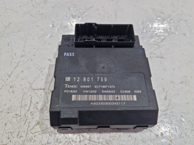 Recambio de modulo electronico para saab 9-3 (ys3f, e79, d79, d75) 1.9 tid referencia OEM IAM 12801759  