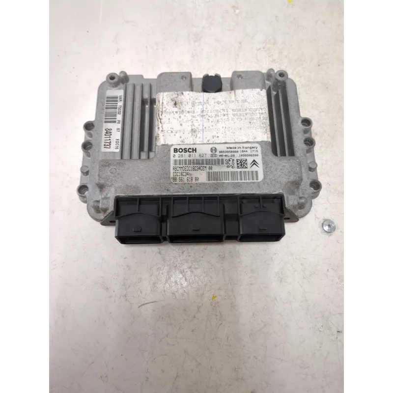 Recambio de centralita inyeccion para peugeot 307 sw (3h) 1.6 hdi 110 referencia OEM IAM 0281011627  