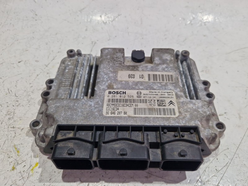Recambio de centralita inyeccion para peugeot 206 hatchback (2a/c) 1.4 hdi eco 70 referencia OEM IAM 0281012528  