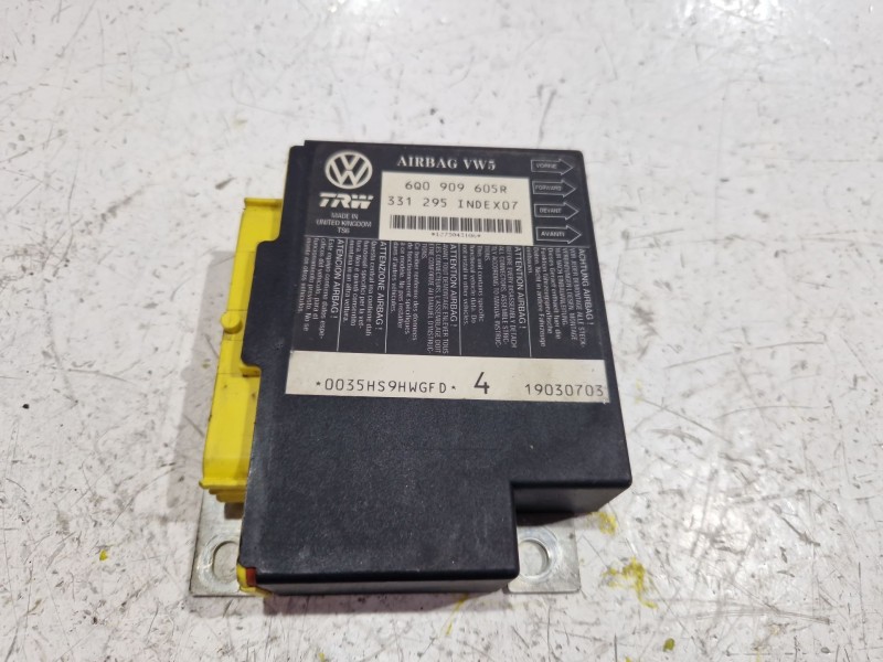 Recambio de centralita airbag para seat ibiza iii (6l1) 1.9 sdi referencia OEM IAM 6Q0909605R  