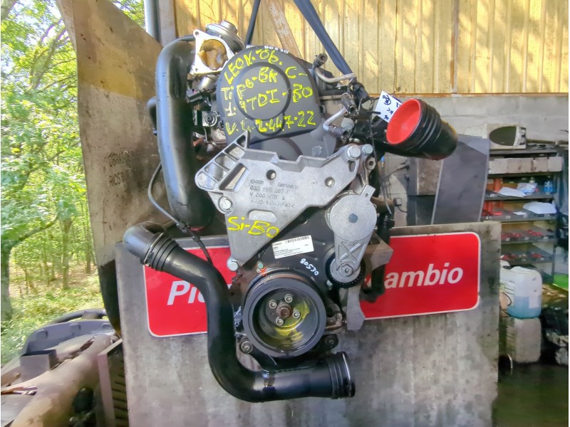 Recambio de motor completo para seat leon (1p1)(05.2005) 1.9 tdi referencia OEM IAM BKC  