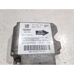 Recambio de centralita airbag para opel astra g coupe (2000) 1.6 16v referencia OEM IAM 09229302  