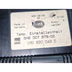 Recambio de mando climatizador para seat leon (1m1) 1.9 tdi referencia OEM IAM 1M0820043D  