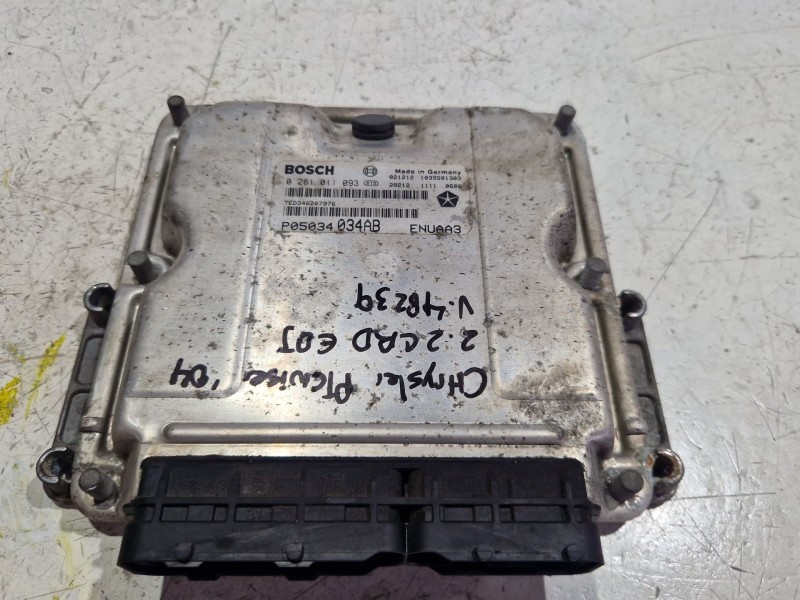 Recambio de centralita inyeccion para chrysler pt cruiser (pt_) 2.2 crd referencia OEM IAM 0281011093  