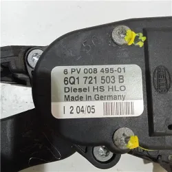 Recambio de potenciometro pedal gas para seat leon (1p1)(05.2005) tdi 16v referencia OEM IAM 6PV00849501  