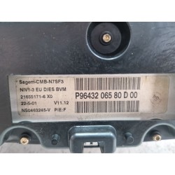 Recambio de cuadro completo para citroën xsara 2.0 hdi referencia OEM IAM P9643206580D00  
