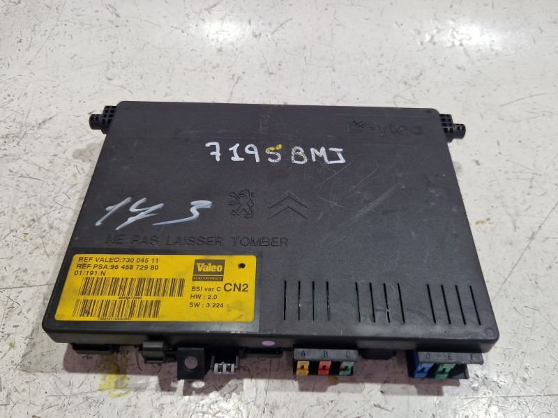 Recambio de modulo electronico para citroën xsara berlina (1997) 2.0 hdi 109 referencia OEM IAM 9645872980  