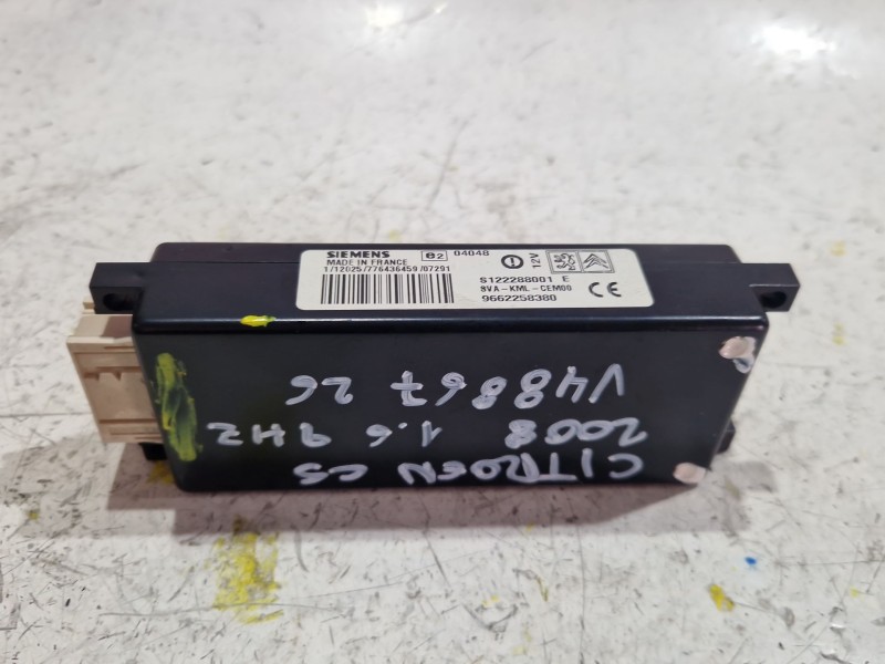 Recambio de modulo electronico para citroën c5 iii (rd_) 1.6 hdi 110 referencia OEM IAM S122288001E  