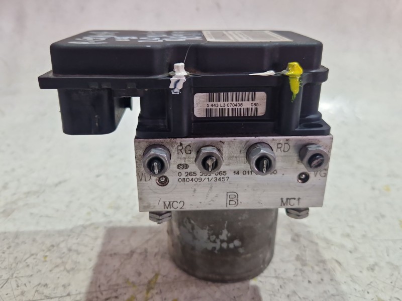 Recambio de nucleo abs para peugeot expert furgoneta (vf3a_, vf3u_, vf3x_) 2.0 hdi 120 referencia OEM IAM 0265232065  