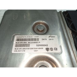 Recambio de centralita inyeccion para fiat ducato furgoneta (250_) 130 multijet 2,3 d referencia OEM IAM 52000042  