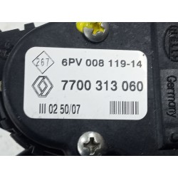 Recambio de potenciometro pedal para nissan primastar furgoneta (x83) 2.0 dci 90 referencia OEM IAM 7700313060  