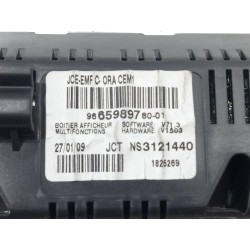 Recambio de pantalla multifuncion para peugeot 308 i (4a_, 4c_) 1.6 hdi referencia OEM IAM 966598978001  