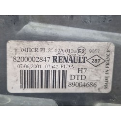 Recambio de faro delantero derecho para renault laguna ii (bg0/1_) 1.9 dci (bg0e) referencia OEM IAM 8200002847  
