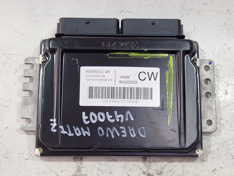 Recambio de centralita inyeccion para daewoo matiz (m100, m150) 1.0 referencia OEM IAM 96325259  