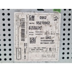 Recambio de sistema audio / radio cd para chevrolet aveo fastback 1.2 referencia OEM IAM 95270962  