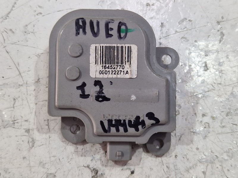 Recambio de motor trampilla calefaccion para chevrolet aveo fastback 1.2 referencia OEM IAM 16452770  
