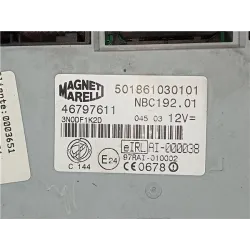 Recambio de modulo electronico para fiat stilo (192)(2001) 1.9 jtd (192_xe1a) referencia OEM IAM NBC19201 46797611  