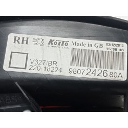 Recambio de piloto trasero derecho para peugeot 508 i (8d_) 2.0 hdi referencia OEM IAM 9807242680A  