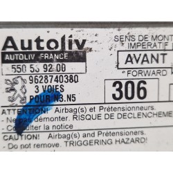 Recambio de centralita airbag para peugeot 306 (7b, n3, n5) 1.9 sld referencia OEM IAM 9628740380  