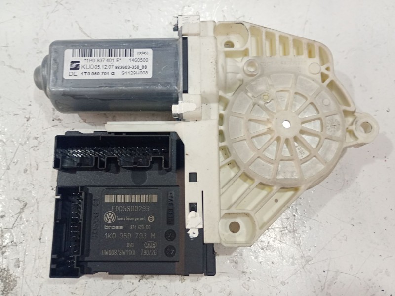 Recambio de motor elevalunas delantero izquierdo para seat leon (1p1) 1.9 tdi referencia OEM IAM 1K0959793M  