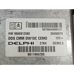 Recambio de centralita inyeccion para peugeot 508 i (8d_) 2.0 hdi referencia OEM IAM 9666912580  