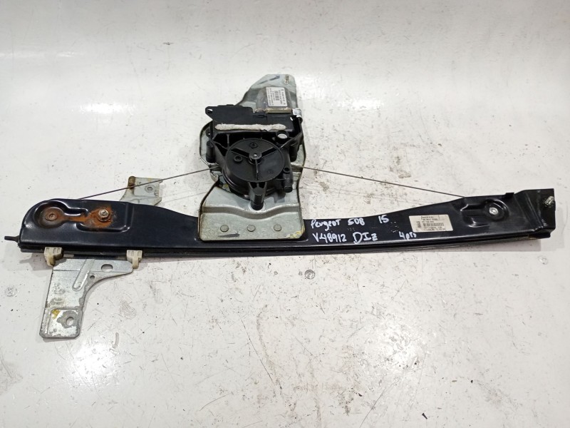 Recambio de mecanismo elevalunas delantero izquierdo para peugeot 508 i (8d_) 2.0 hdi referencia OEM IAM 9686618180  