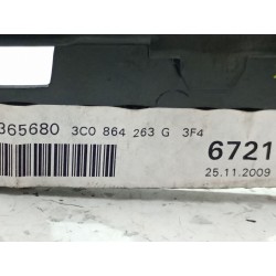 Recambio de guarnecidos palanca cambio para volkswagen passat berlina (3c2)(2005) 2.0 tdi referencia OEM IAM 3C0864263G  