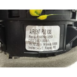Recambio de aireador derecho para renault captur i (j5_, h5_) 0.9 tce 90 referencia OEM IAM 687606325R  