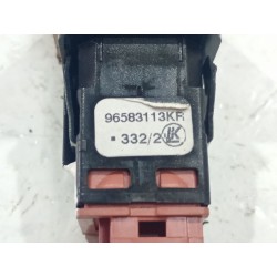 Recambio de boton emergencia para citroën berlingo furgón (2008) 1.6 hdi 90 referencia OEM IAM 96583113KR  