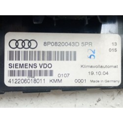 Recambio de mando climatizador para audi a3 (8p1) 2.0 tdi 16v referencia OEM IAM 8P0820043D  