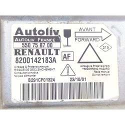 Recambio de centralita airbag para renault laguna ii (bg0)(2001) 1.9 dci (bg0g) referencia OEM IAM 8200142183A  
