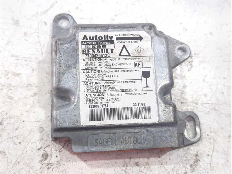 Recambio de centralita airbag para renault laguna (b56)(1994) 1.6 16v (b568, b561) referencia OEM IAM 7700429613C  