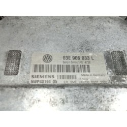 Recambio de centralita inyeccion para volkswagen polo iv (9n_, 9a_) 1.2 referencia OEM IAM 03E906033L  