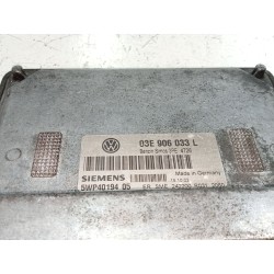 Recambio de centralita inyeccion para volkswagen polo iv (9n_, 9a_) 1.2 referencia OEM IAM 03E906033L  