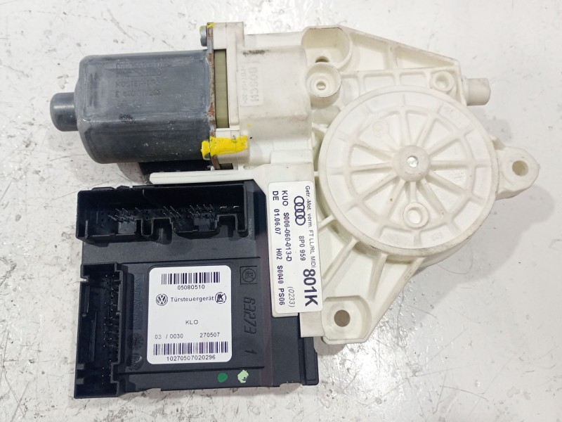 Recambio de motor elevalunas delantero izquierdo para audi a3 (8p1) 2.0 tdi 16v referencia OEM IAM 8P0959801K  