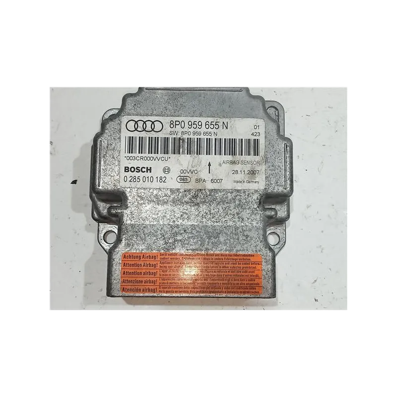 Recambio de centralita airbag para audi a3 (8p1)(05.2003) 2.0 tdi 16v referencia OEM IAM 8P0959655N  