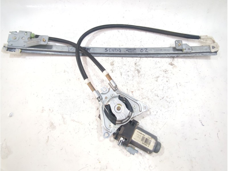Recambio de mecanismo elevalunas delantero derecho para fiat scudo furgón (220l) 2.0 jtd referencia OEM IAM 400960A  