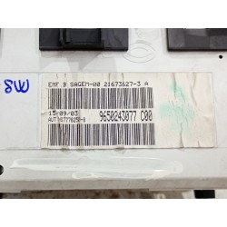 Recambio de pantalla multifuncion para peugeot 307 (3a/c) 2.0 hdi 110 referencia OEM IAM 9650243077  