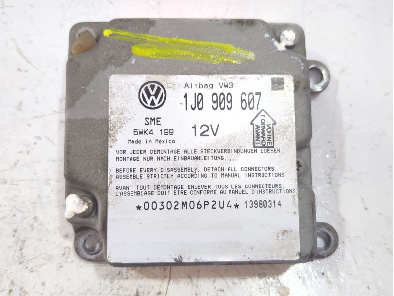 Recambio de centralita airbag para volkswagen passat berlina (3b2)(1996) 1.9 tdi referencia OEM IAM 1J0909607  