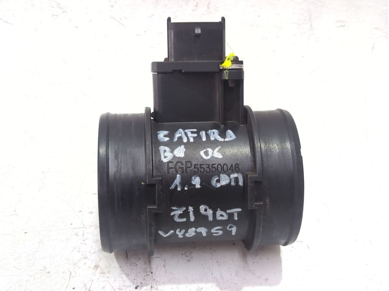 Recambio de caudalimetro para opel zafira / zafira family b (a05) 1.9 cdti (m75) referencia OEM IAM 55350046  