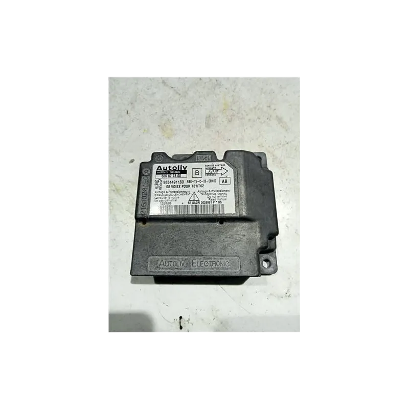 Recambio de centralita airbag para peugeot 307 berlina (s2) x-line 16v hdi fap rhr referencia OEM IAM 606877300  