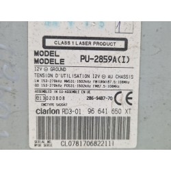 Recambio de sistema audio / radio cd para citroën xsara picasso (n68) 1.6 hdi referencia OEM IAM 96641650XT  