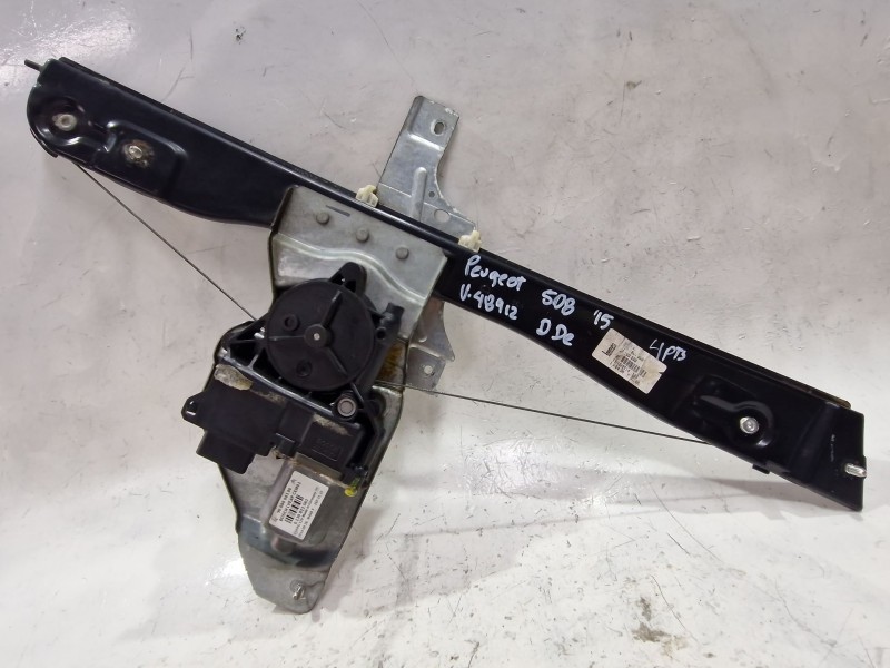 Recambio de mecanismo elevalunas delantero derecho para peugeot 508 i (8d_) 2.0 hdi referencia OEM IAM 9688808180  