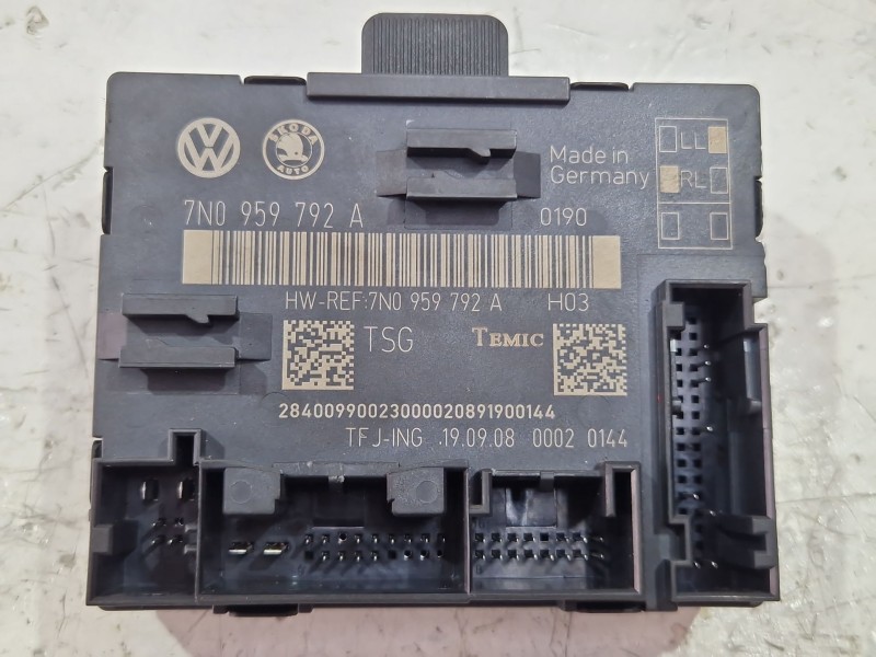 Recambio de modulo electronico para skoda superb ii (3t4) 2.0 tdi referencia OEM IAM 7N0959792A  