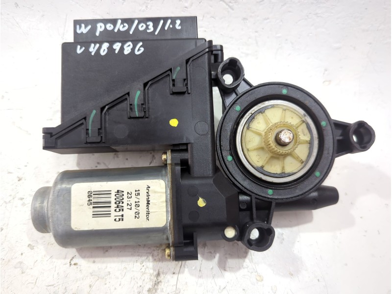 Recambio de motor elevalunas delantero izquierdo para volkswagen polo iv (9n_, 9a_) 1.2 referencia OEM IAM 6Q2959802A  